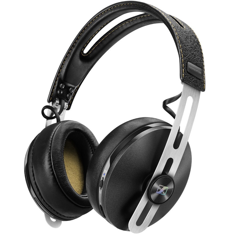SENNHEISER Momentum 2.0 Wireless Bluetooth Headphones with Active Noise Cancellation - Premium Over-Ear Headphones for Music, Travel & Work (Black)