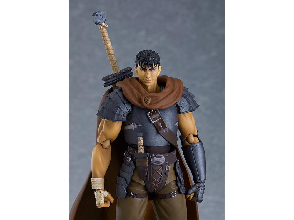Figma #501 Guts Band of the Hawk Ver. (Repaint Edition) - Berserk Anime Action Figure - Collectible Model for Display & Cosplay