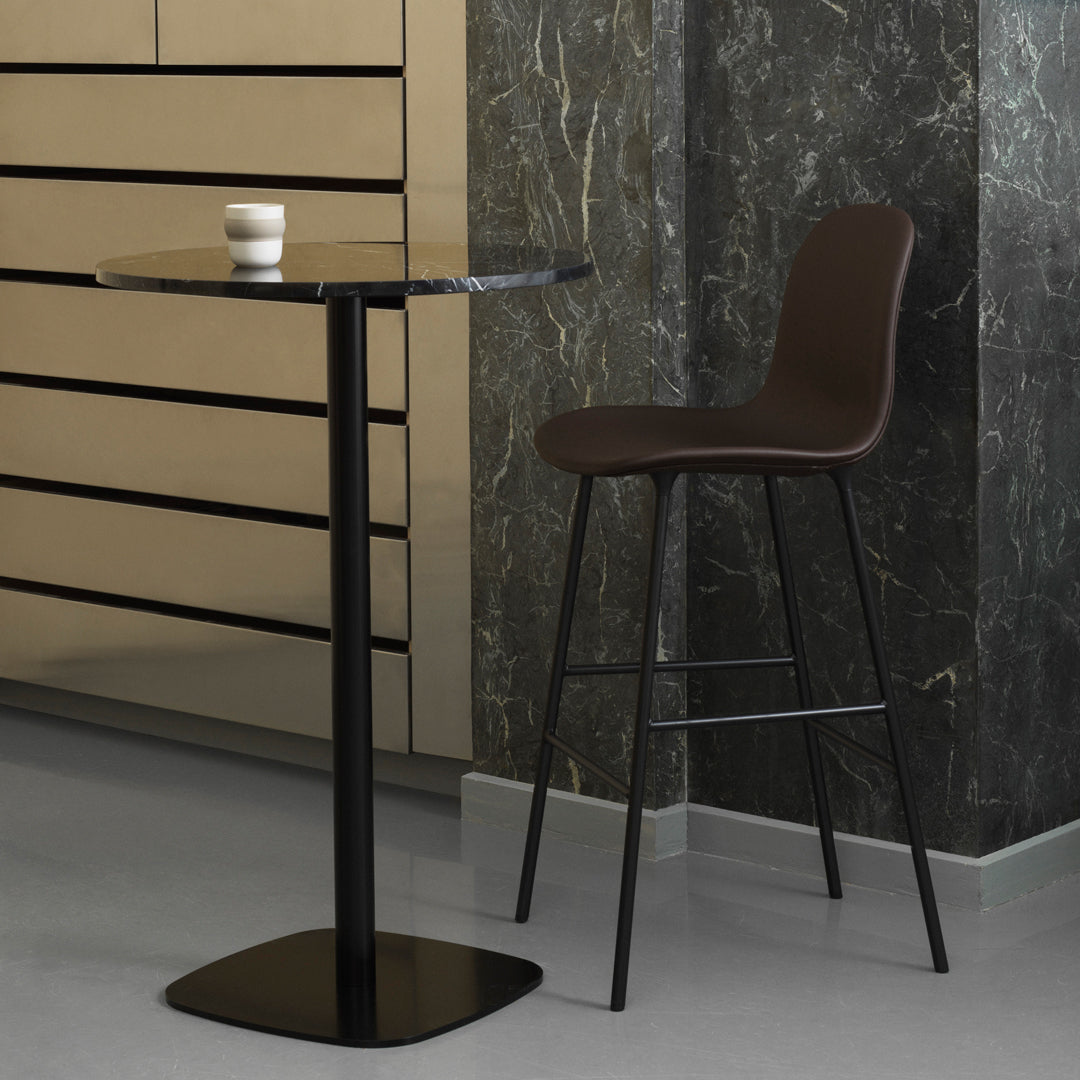 Round Cafe Table - Bar & Counter Height - Perfect for Bistros, Coffee Shops & Home Kitchens