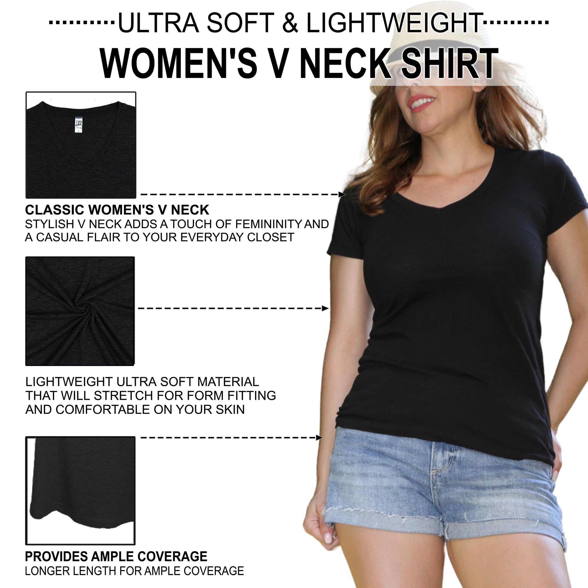 Birthday Girl T-Shirt for Women - Rose Gold Metallic Print V-Neck Tee - Perfect for Birthday Parties & Celebrations