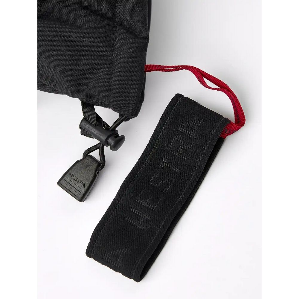 Hestra Army Leather Gore-Tex Ski Gloves - Waterproof, Windproof & Insulated for Extreme Cold Weather - Black | Perfect for Skiing, Snowboarding & Winter Outdoor Activities
