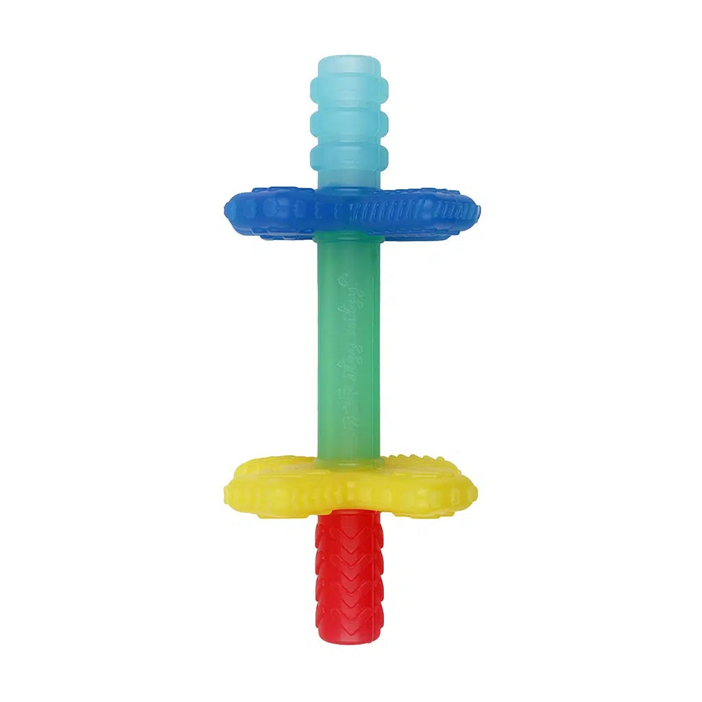 Itzy Ritzy Teensy Tubes Rainbow - Reusable Silicone Baby Food Pouch for Purees & Snacks | Perfect for On-the-Go Feeding, Travel & Daycare | BPA-Free, Dishwasher Safe