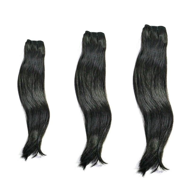 Premium Vietnamese Silky Straight Hair Extensions Bundle - 100% Human Hair for Length & Volume | Perfect for Parties, Weddings & Daily Styling