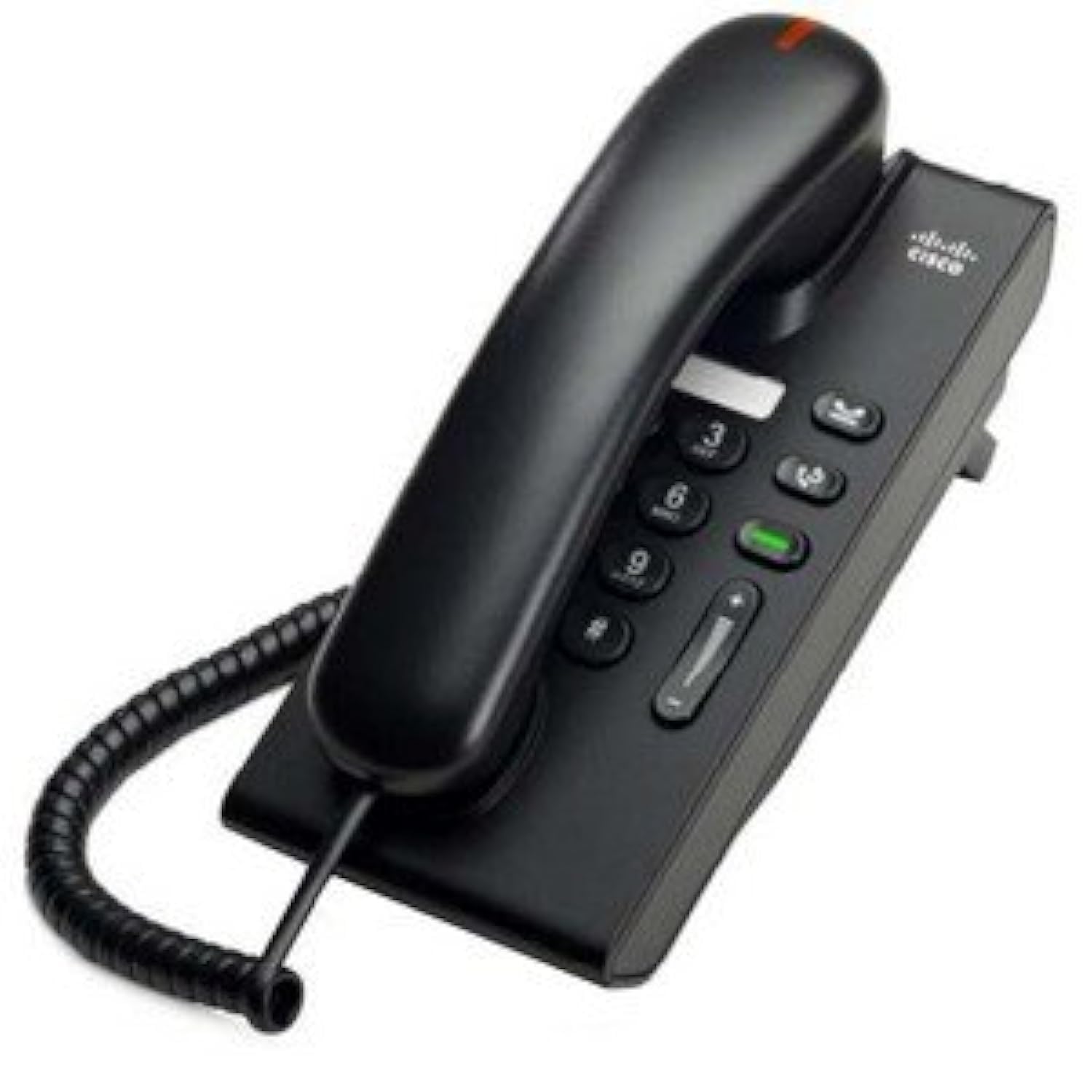 Cisco IP Phone 6901 - Business VoIP Desk Phone with HD Voice, Charcoal Standard Edition - Ideal for Office, Call Center & Remote Work
