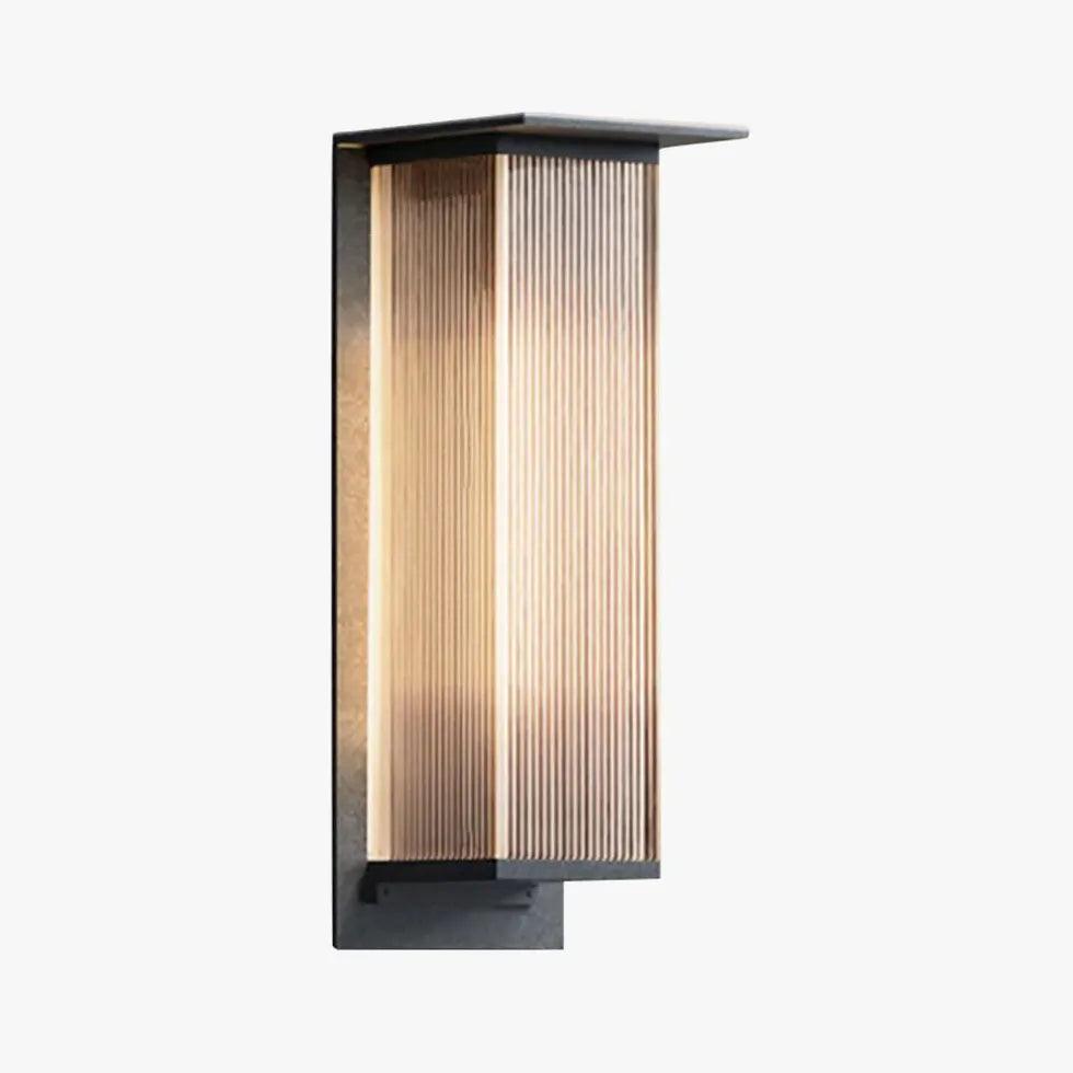 Solar Powered Outdoor Wall Light - White Long Strip LED Lamp for Garden, Patio, Pathway & Porch Lighting | Weatherproof & Energy Efficient