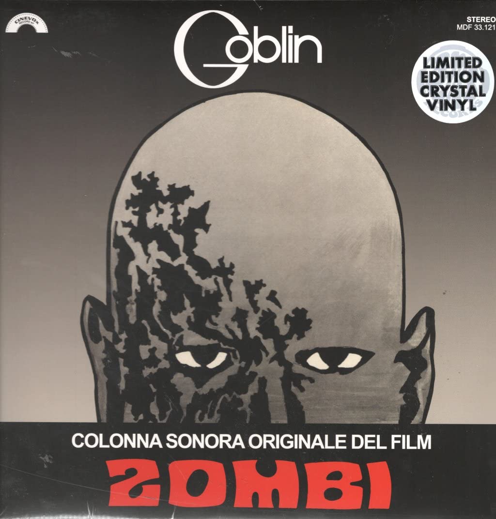Zombie Original Soundtrack Limited Edition Clear Vinyl - Perfect for Horror Movie Nights & Halloween Parties
