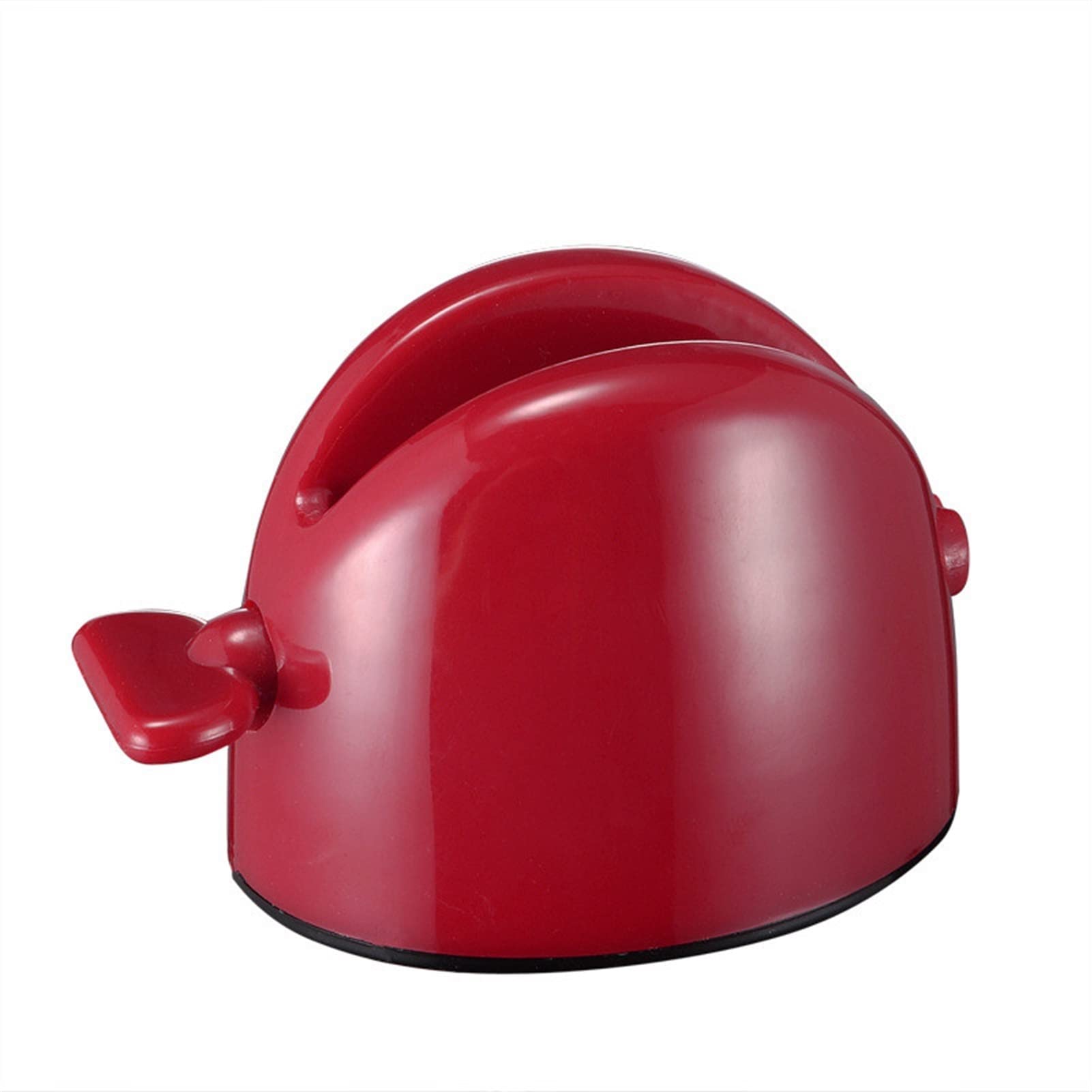 Toothpaste Dispenser & Squeezer - Red for Bathroom & Travel