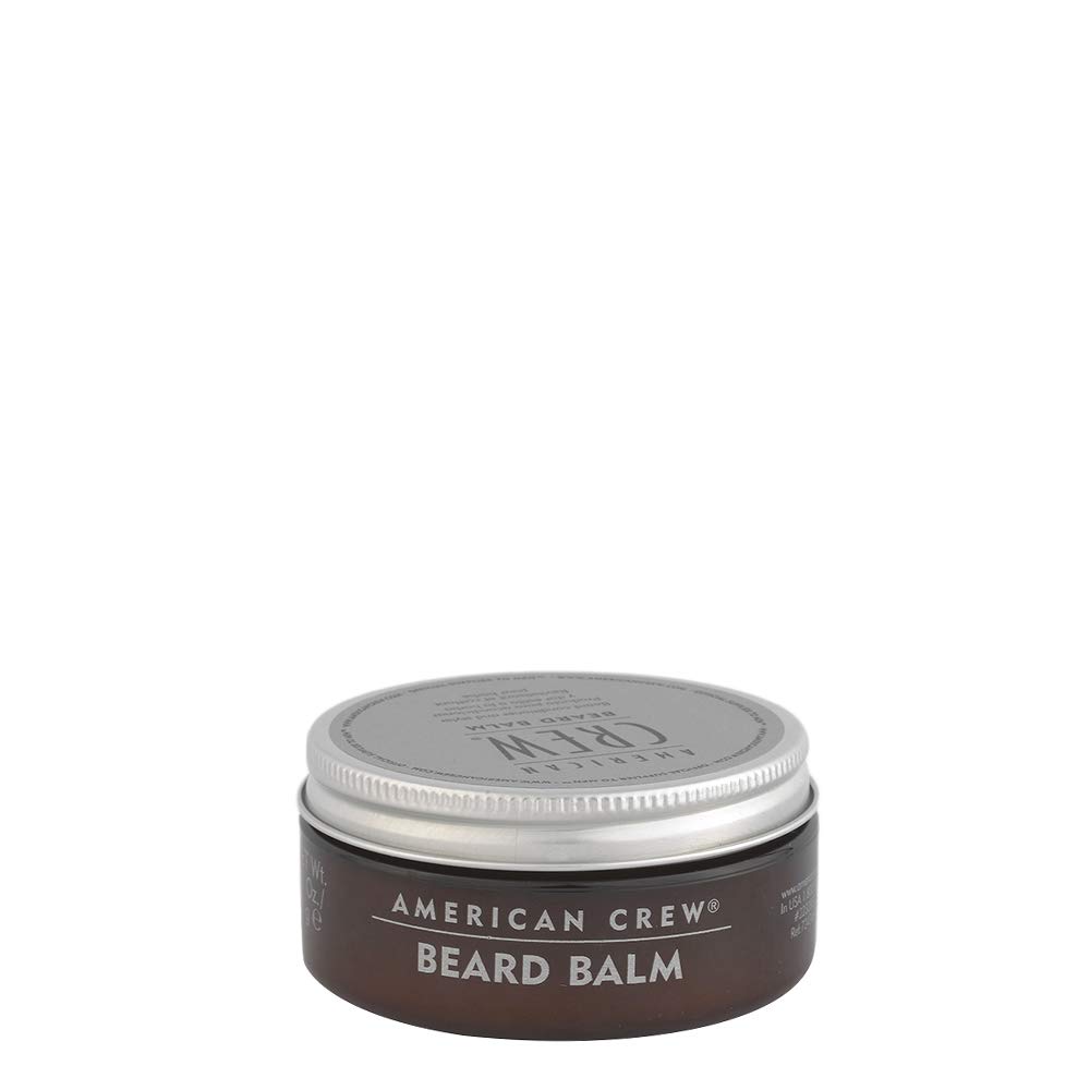 American Crew Beard Balm - Conditioning & Styling Balm with Sweet Almond Oil & Shea Butter, 2.3 Fl Oz - Softens & Tames Beard for Daily Grooming & Styling