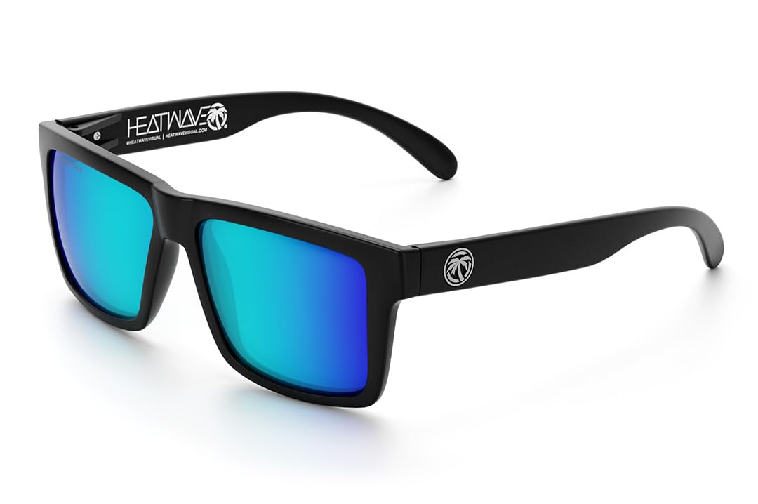 Heat Wave Visual Vise Sunglasses - Polarized UV Protection for Men & Women - Stylish Outdoor Sports, Driving, Beach & Travel Accessories