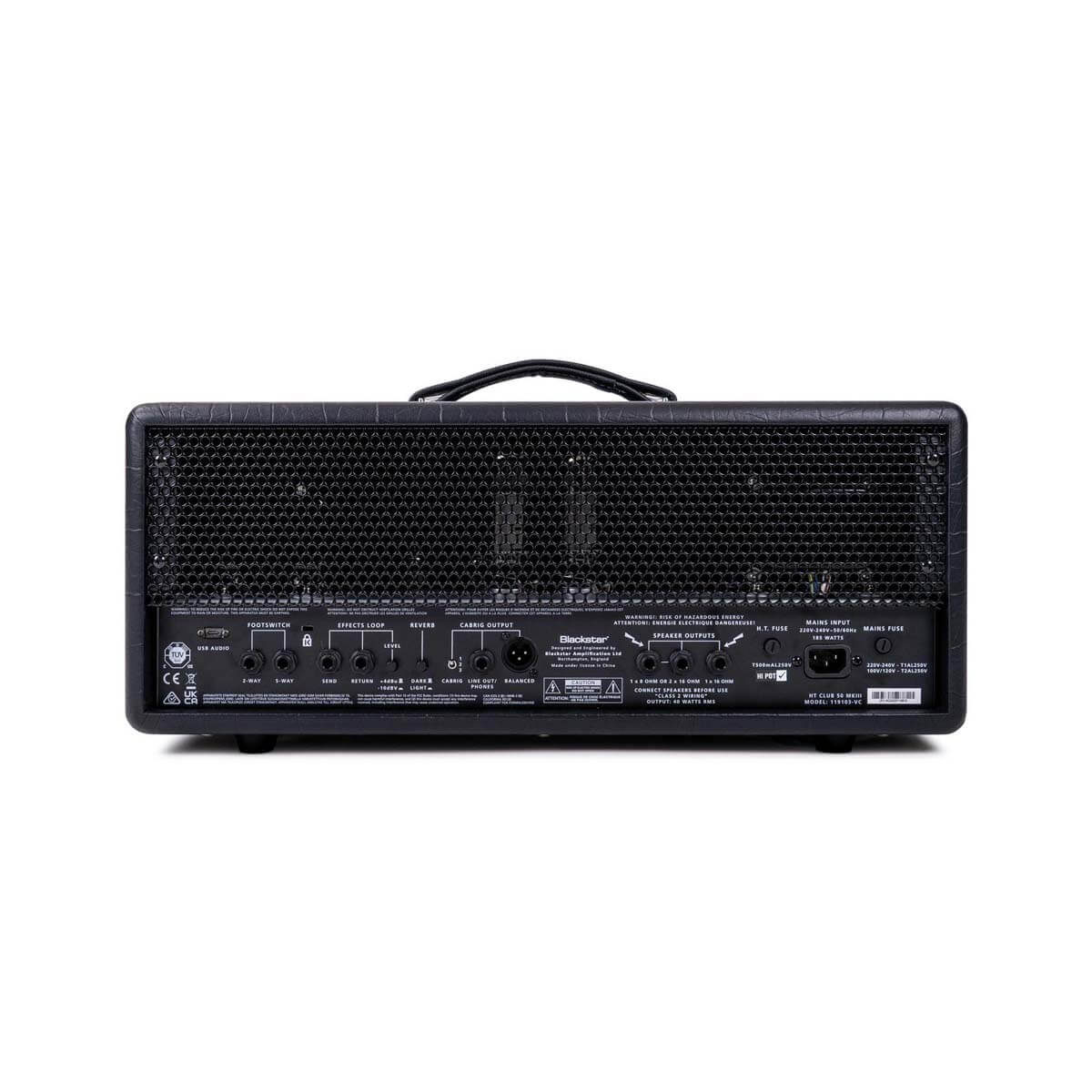 Blackstar HT Club 50 MK III 50W Tube Guitar Amplifier Head - Professional Electric Guitar Amp for Stage & Studio Use