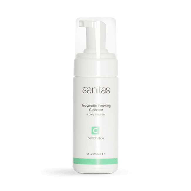 Best Enzymatic Foaming Cleanser for Acne & Sensitive Skin - Gentle Exfoliating Face Wash with Natural Enzymes - Perfect for Daily Skincare Routine & Makeup Removal
