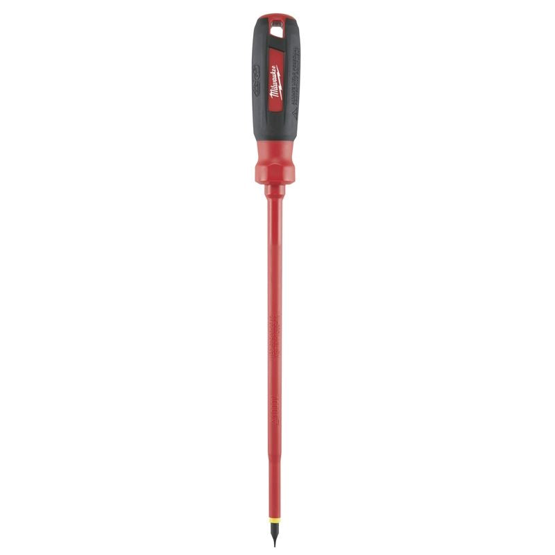48-Piece 3/16-Inch Cabinet Screwdriver Set - 8-Inch Insulated Handle (1000V) - Perfect for Electrical Work, Home Repairs & DIY Projects