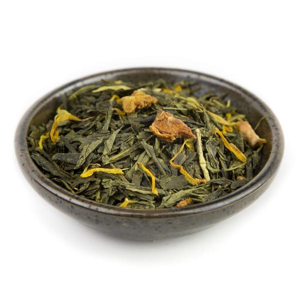 Louisiana Citrus Green Tea - Refreshing & Natural Herbal Tea Blend for Energy Boost & Relaxation - Perfect for Morning Wake-Up or Afternoon Break