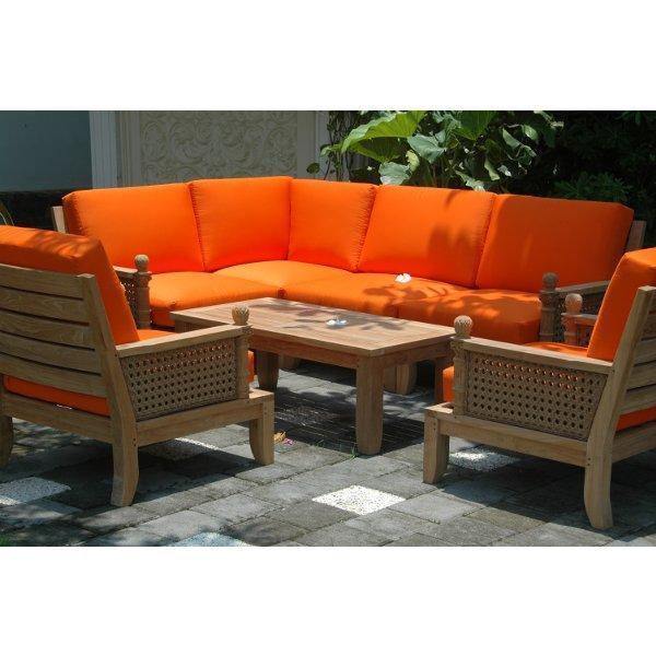 Luxury 7-Piece Modular Sectional Sofa Set - Modern L-Shaped Living Room Furniture for Home, Apartment & Office