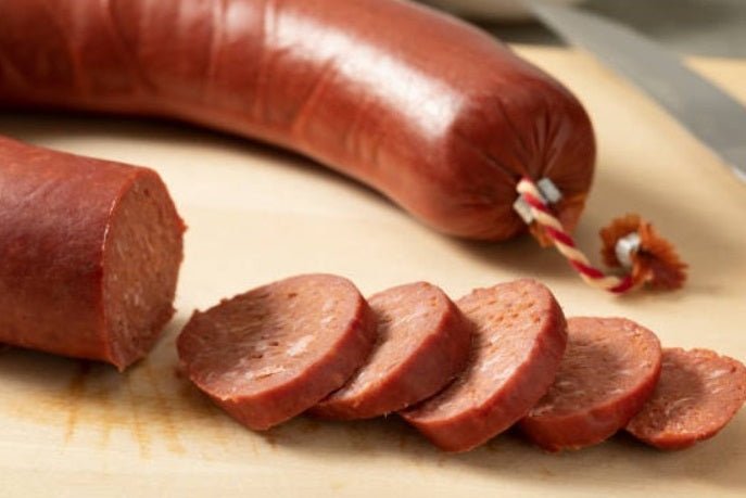 Halal Sucuk Hot Spicy Sausage 300g | Premium Quality Beef & Lamb | Perfect for Breakfast, Sandwiches, and Grilling