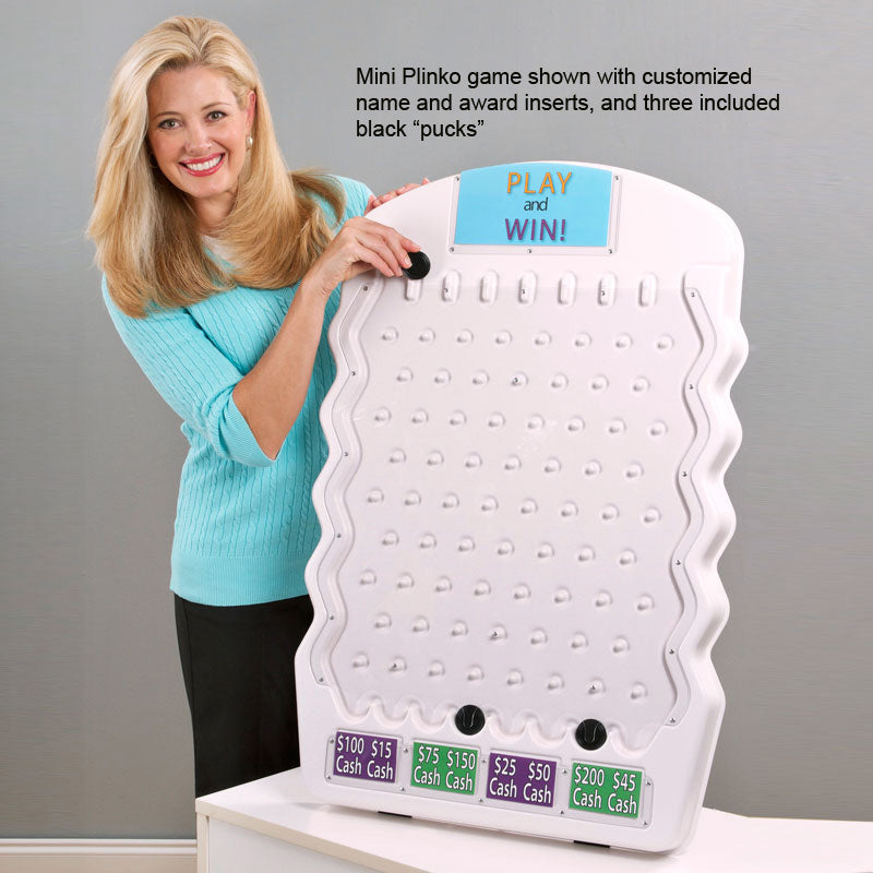 Mini Plinko Travel Case - Portable Game for Kids & Adults - Perfect for Road Trips, Parties & Family Game Nights