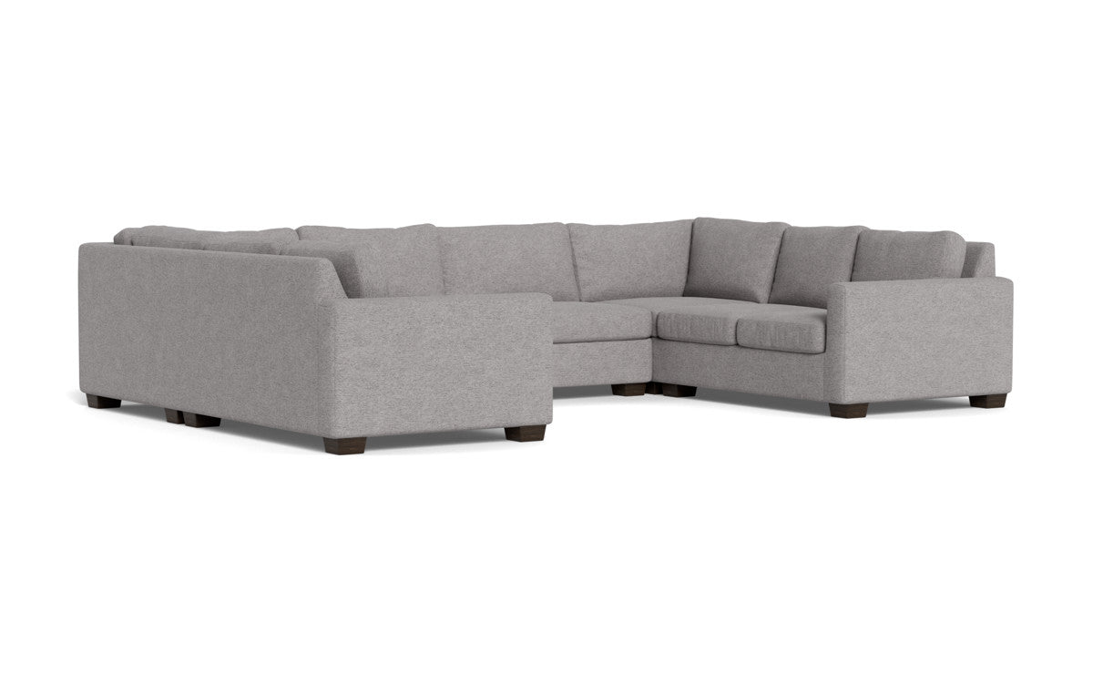Track 141 Corner Sofa U Sectional - Modern L-Shaped Couch with Reversible Chaise, Soft Fabric Upholstery for Living Room, Family Room & Home Theater Comfort | Perfect for Small Spaces & Apartment Living