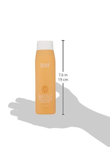 Sulfate-Free Surface Hair Bassu Moisture Shampoo - Hydrating & Cleansing for Shiny Hair - Perfect for Dry, Damaged Hair & Daily Hair Care Routine