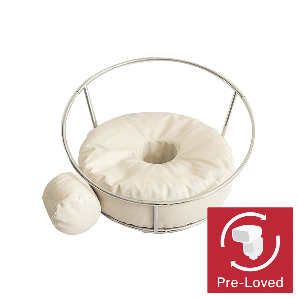 Baby Posing Beanbag with Frame - Soft Photography Prop for Newborn & Infant Photos (Filling NOT Included) | Perfect for Studio, Home & Professional Photography Sessions