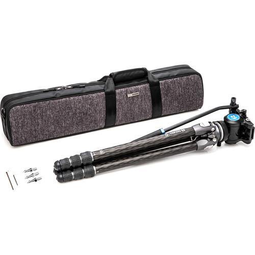 Benro Tortoise Carbon Fiber 2 Series Tripod with S4Pro Video Head - Lightweight Professional Tripod System for Photography & Videography - Perfect for Travel, Studio & Outdoor Shooting