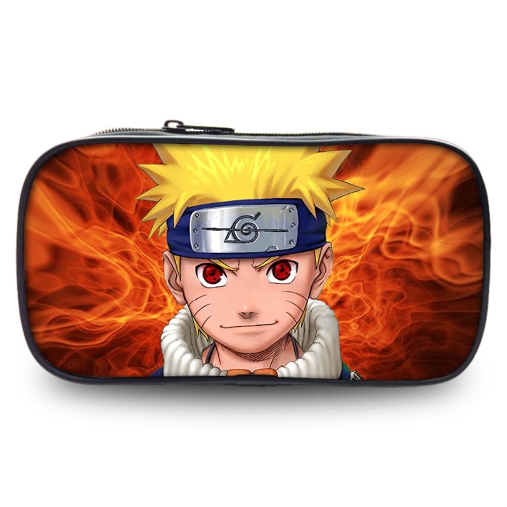 Anime Pencil Case Large Capacity - Cute Cartoon Stationery Organizer for School & Office