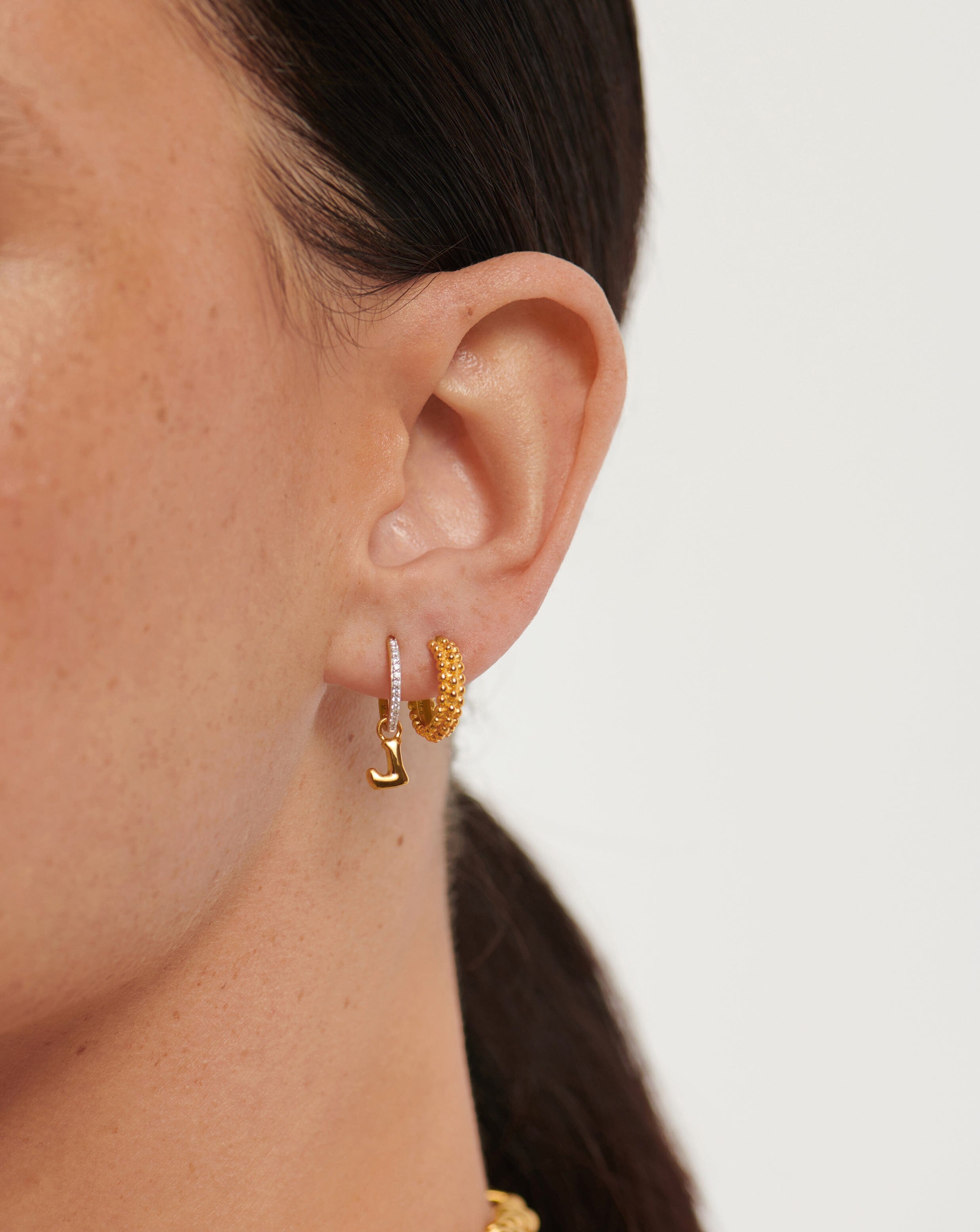 Mini Baya Hoop Earrings for Women - Small Gold Hoop Earrings for Everyday Wear, Dainty Minimalist Jewelry Gift for Her | Perfect for Office, Date Night & Casual Outfits