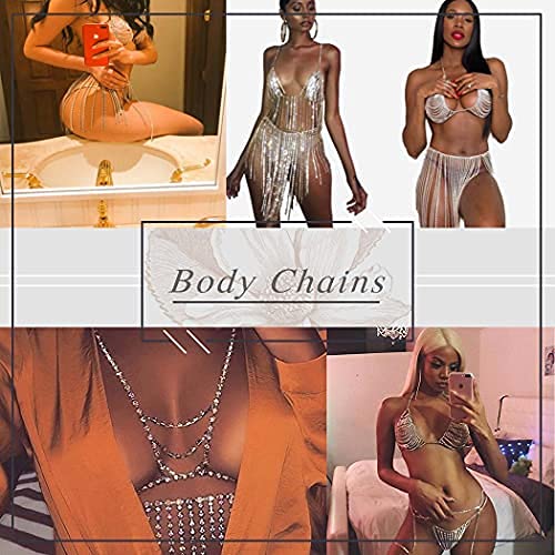 Boho Rhinestone Body Chain - Sexy Belly Waist Skirt Jewelry for Women | Festival Accessories, Beach Party, Music Concert Outfit