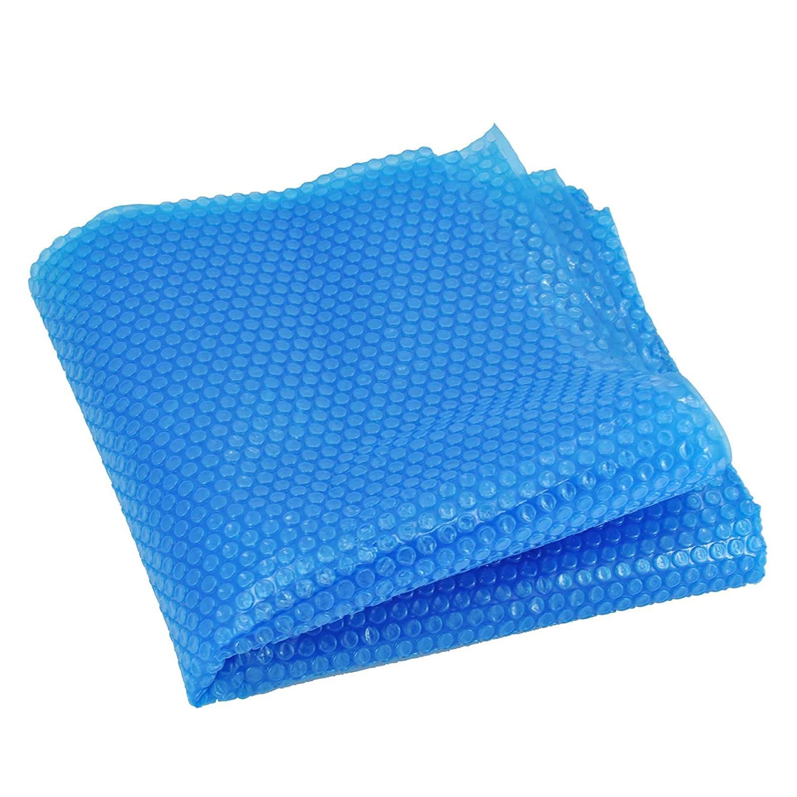 Blue Solar Pool Cover with Air Bubbles - 13ft x 13ft Insulating Protective Cover for Frame Pools | Rain & Heat Protection | Easy Storage | Perfect for Backyard, Inground & Above Ground Pools