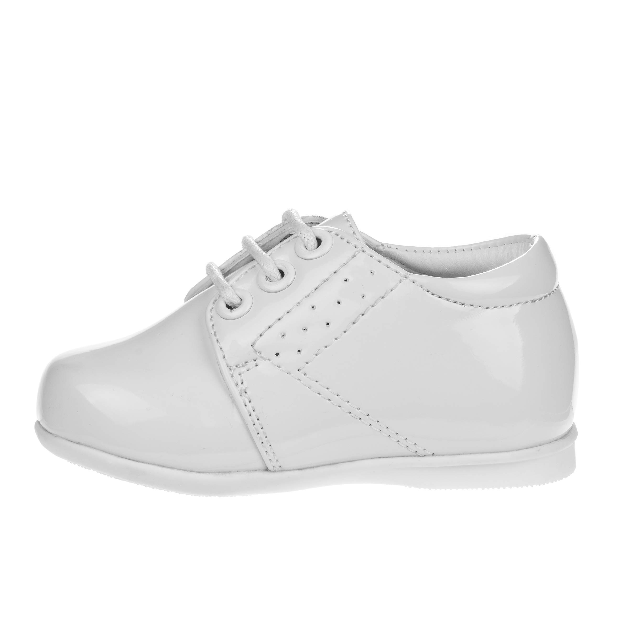 Josmo Baby Boys' Dress Shoes - Casual Leatherette Derby Walking Shoes for Infant & Toddler | Perfect for Weddings, Parties & Special Occasions