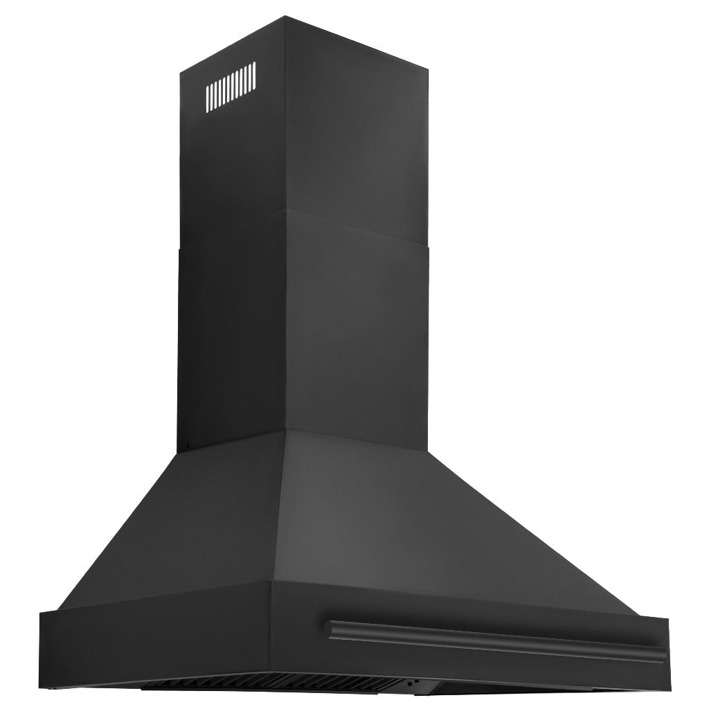 ZLINE Black Stainless Steel Range Hood - 30