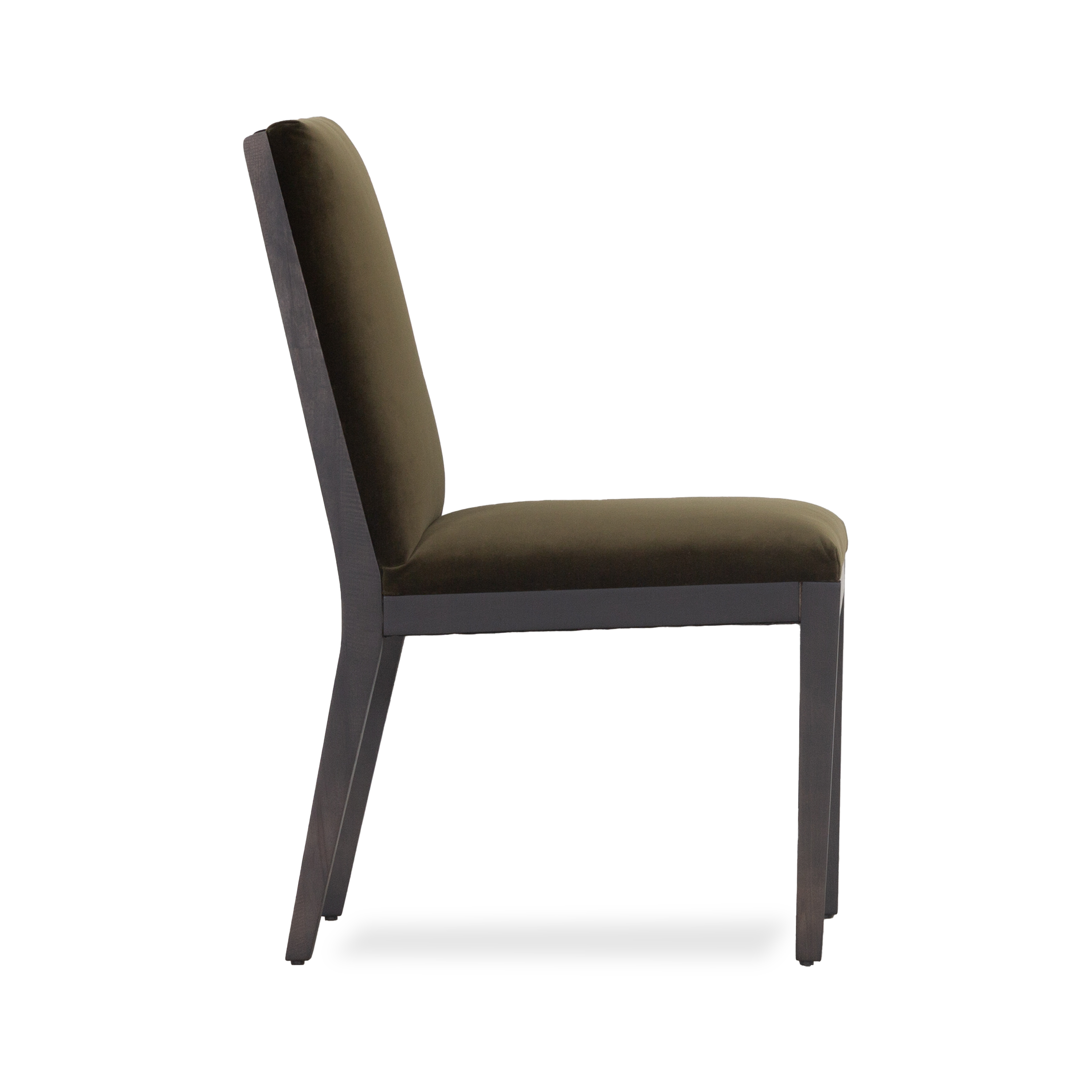 Camden Side Chair - Modern Wooden Dining Chair with Upholstered Seat - Perfect for Kitchen, Dining Room & Office