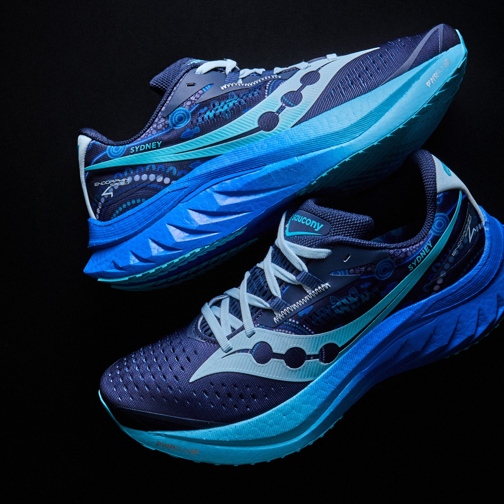 Unisex Saucony x Pace Athletic Endorphin Speed 4 Running Shoes - Lightweight Cushioned Sneakers for Men & Women - Perfect for Marathon Training, Road Running & Daily Workouts
