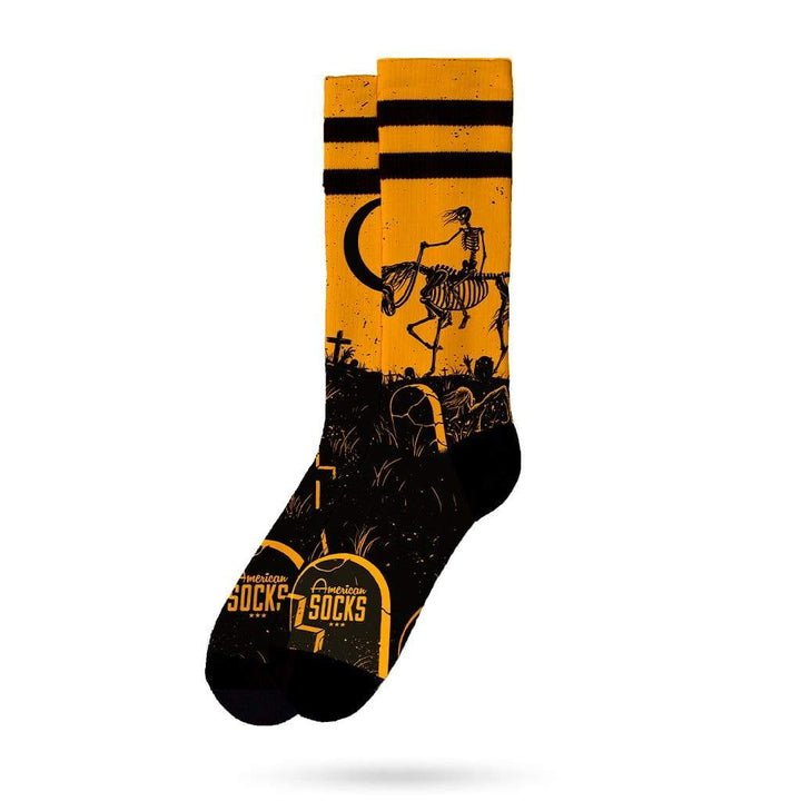 American Socks Signature Walker Mid High Cushioned Crew Socks for Men & Women - Perfect for Walking, Hiking & Outdoor Activities