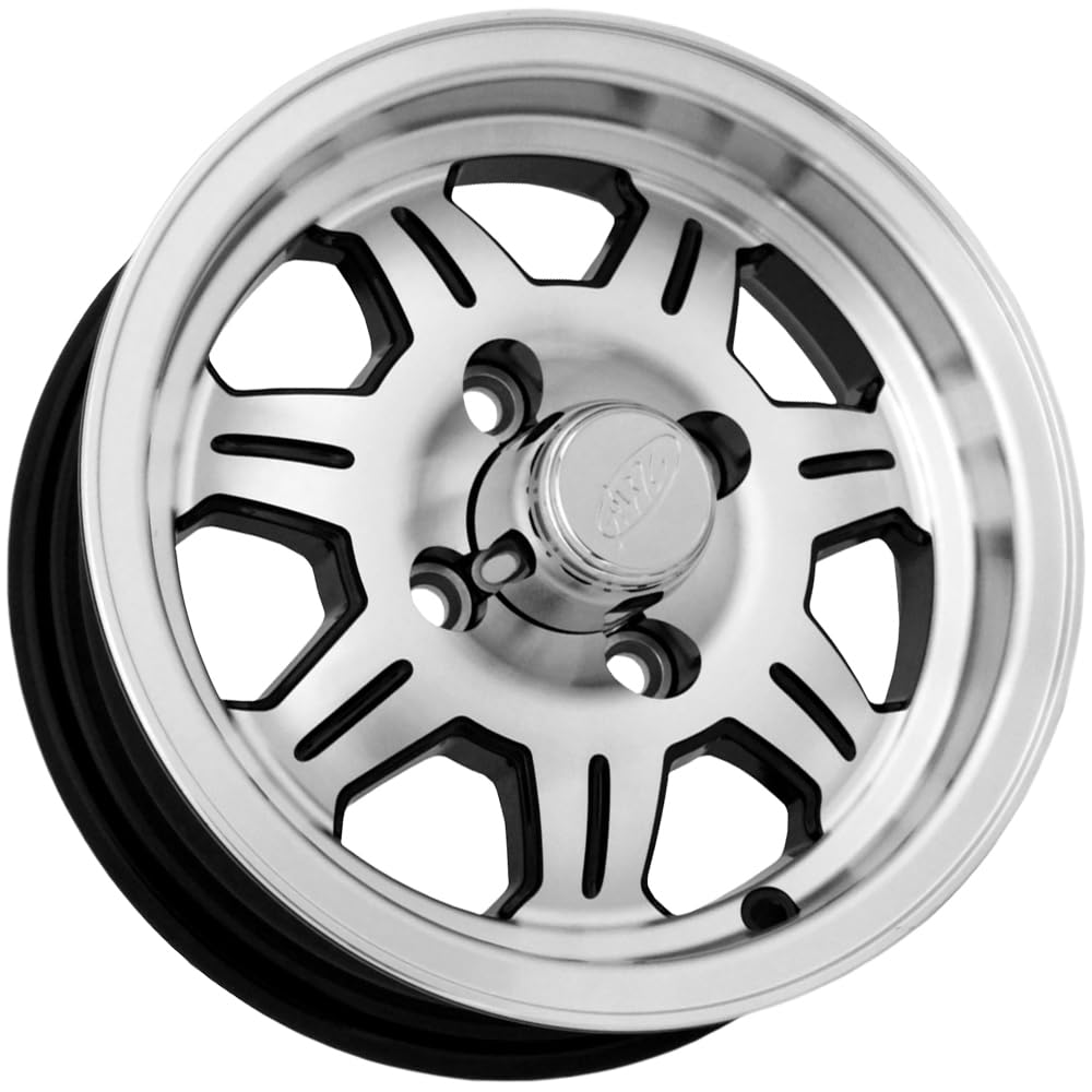 Raceline 870 ELEMENT Black Machined Aluminum Trailer Wheels 12x4