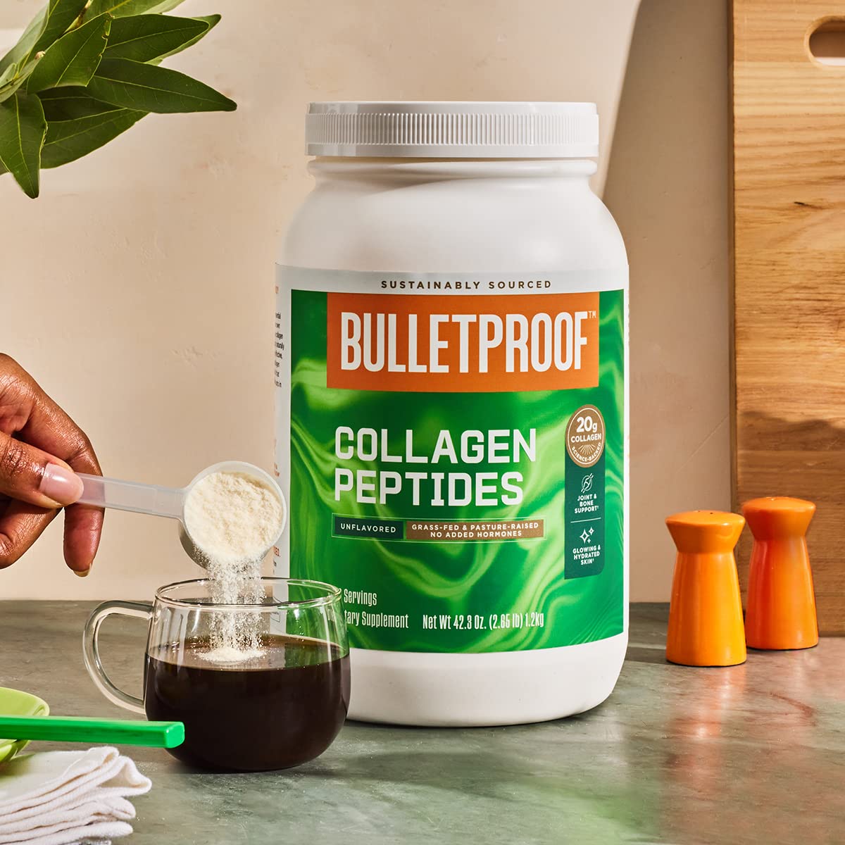 Bulletproof XCT MCT Oil with C10 & C8 | 32oz Unflavored Collagen Protein Powder | 18g Protein | 42.3oz | Perfect for Keto Diet, Coffee Boost & Post-Workout Recovery