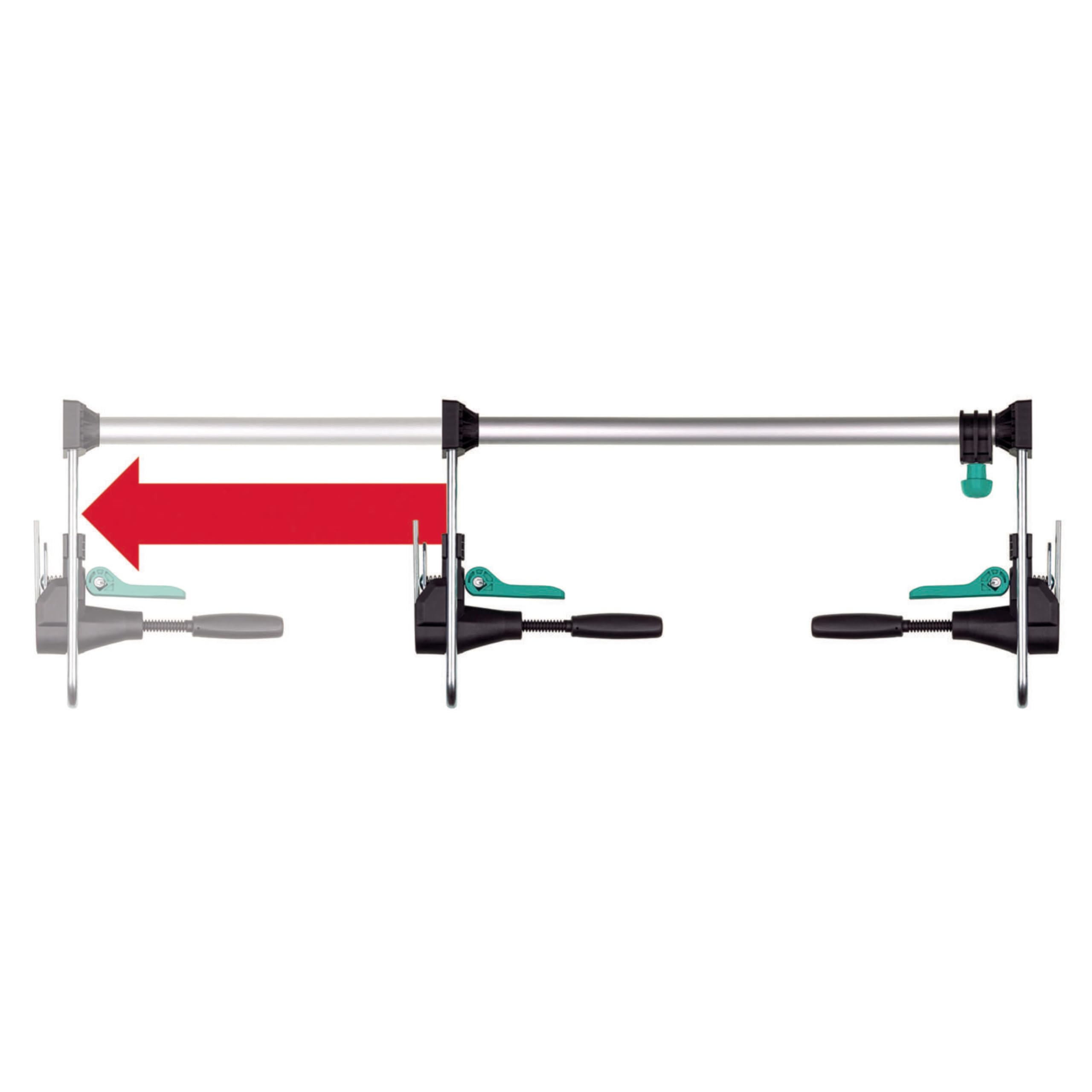 Wolfcraft 3676000 Pro Door Frame Assembly Set - Heavy Duty Steel Construction for Secure Installation | Perfect for Home Renovation & DIY Projects