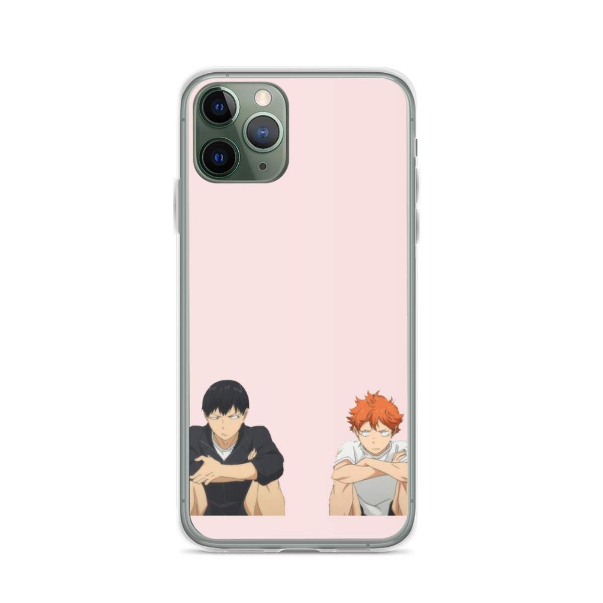 Kageyama & Hinata Anime Phone Case for iPhone 13 Pro Max/12/11/X/8/7 & Samsung Galaxy S21/S20/Note 10 - Durable Protective Cover for Sports, School & Daily Use