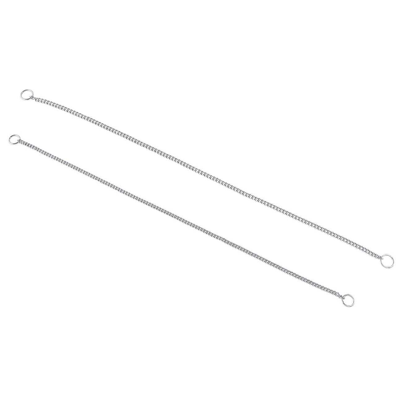 Champagne Slip Curve Show Chain - Chrome Plated Elegant Necklace for Women - Perfect for Parties, Weddings & Special Occasions