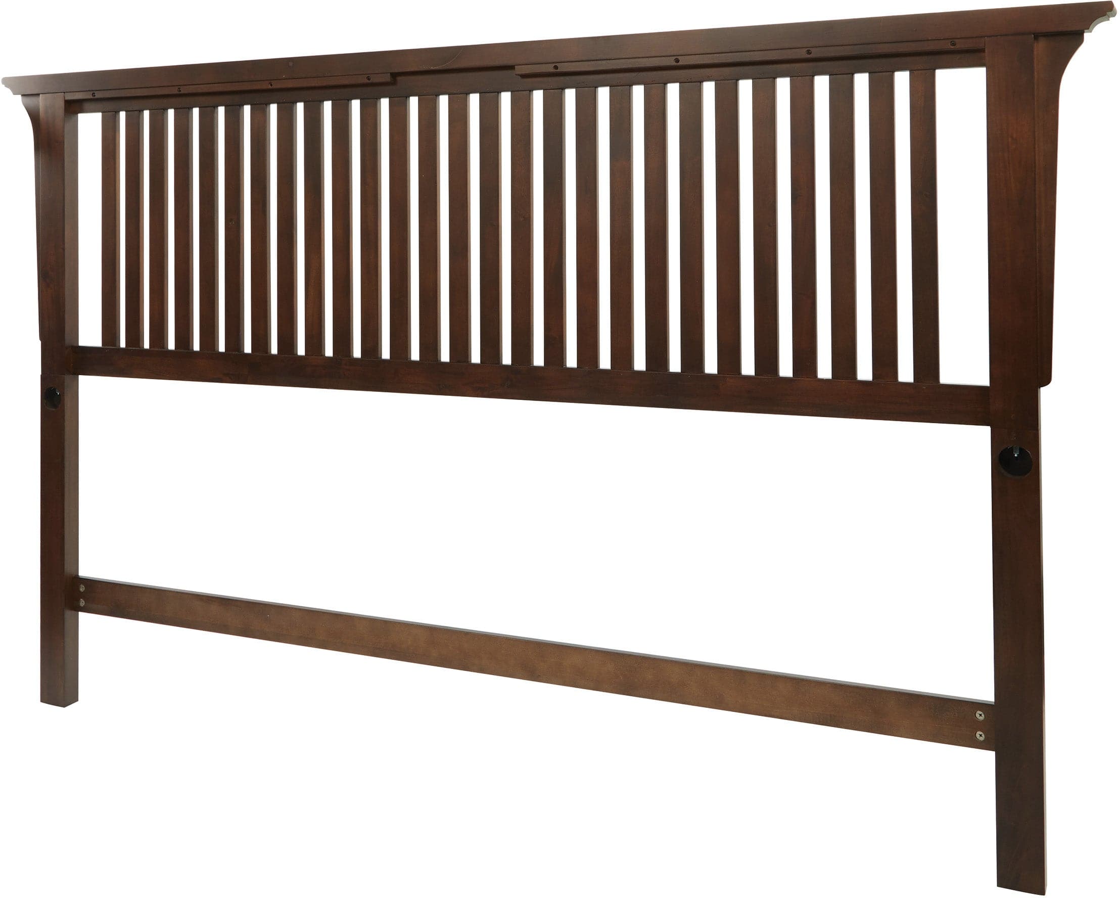 Office Star Modern Mission King Headboard [BP 4201R 301K] - Stylish Bedroom Furniture for Home Office & Guest Room Decor