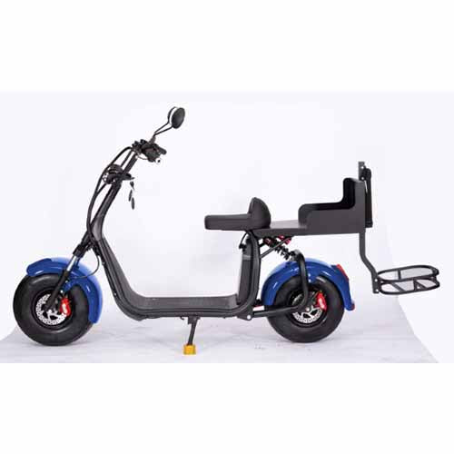 2000W 60V Electric Fat Tire Trike - 3 Wheel Scooter Moped Bike with Golf Rack, Similar to CityCoco Bike CT 3G - Perfect for Commuting, Golf Course Transport & Urban Adventure