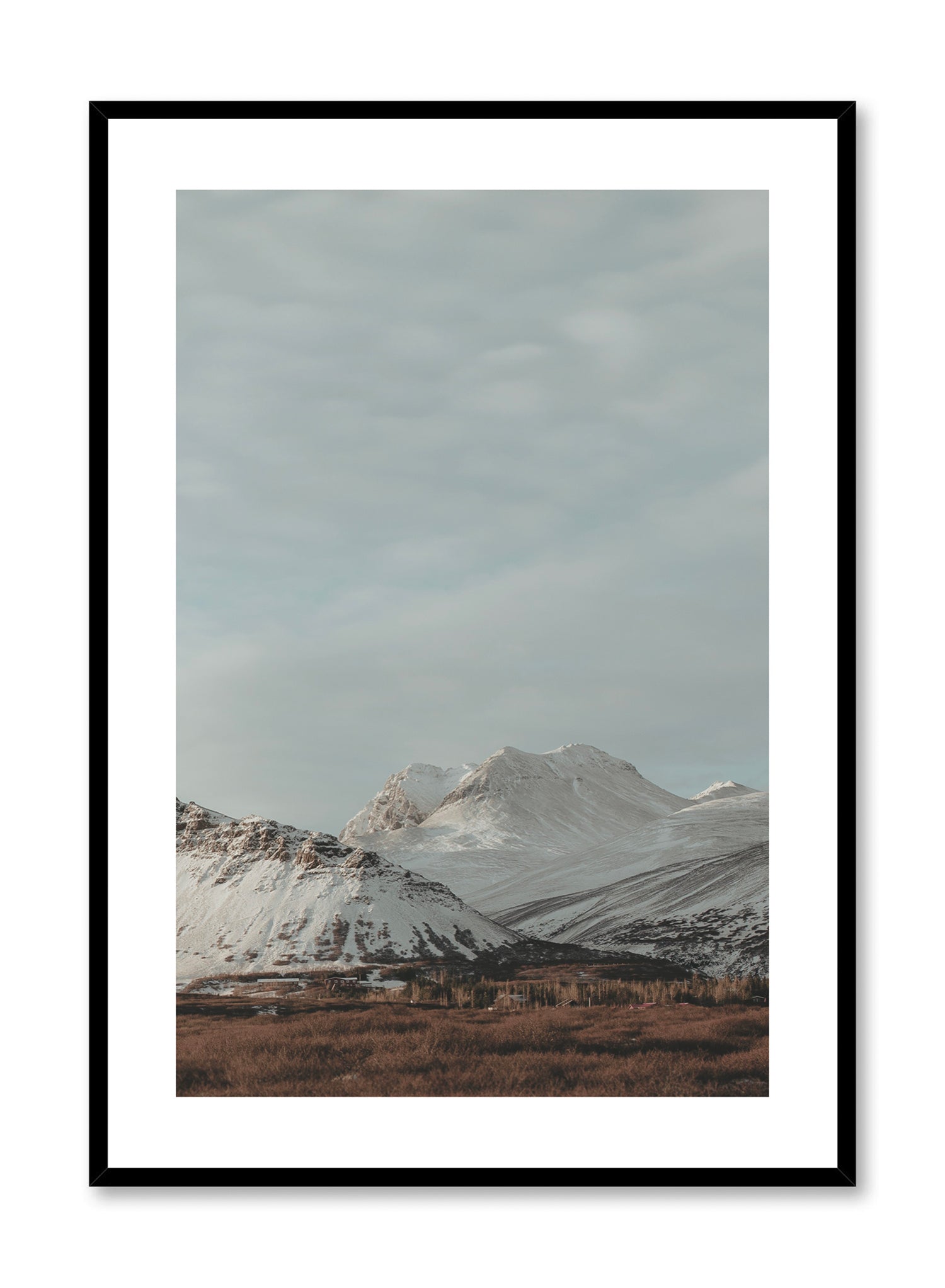 Stunning Icelandic Hike Landscape Poster - Premium Wall Art for Home, Office & Travel Inspiration - Perfect for Nature Lovers & Adventure Decor