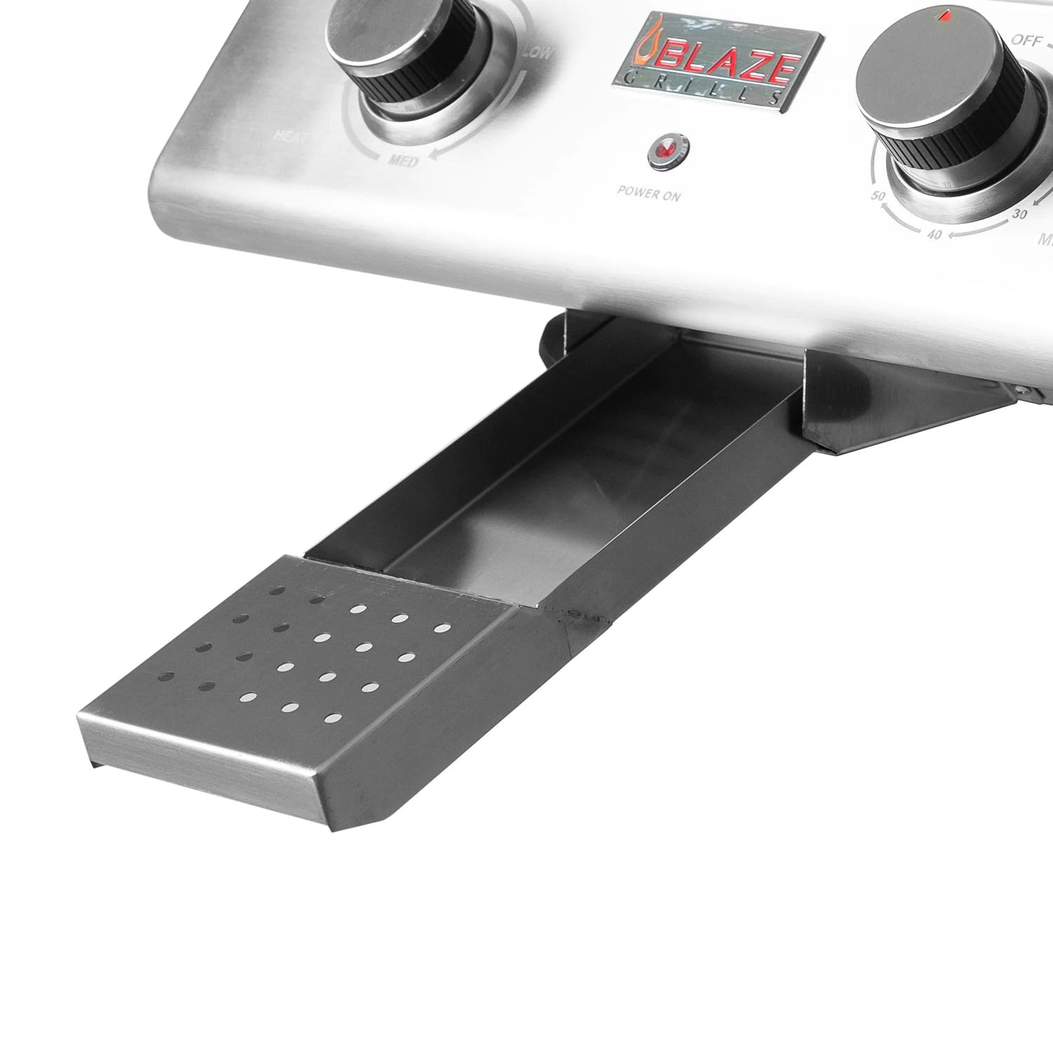Blaze 21 Inch Portable 1500 Watt Electric Grill for Outdoor BBQ, Camping & Tailgating - BLZ ELEC 21