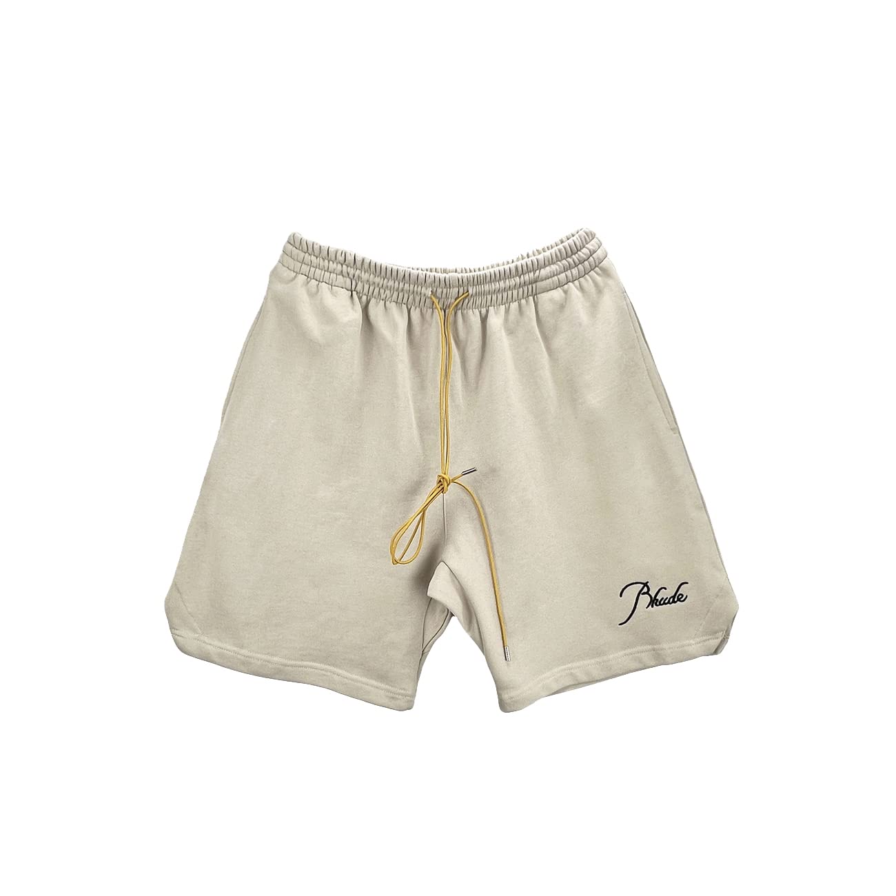 Zicanfly Men's Rhude Logo Print Athletic Shorts - Elastic Waist Joggers, Gym Active Drawstring Sweatpants with Pockets for Youth | Perfect for Workouts, Running & Casual Wear