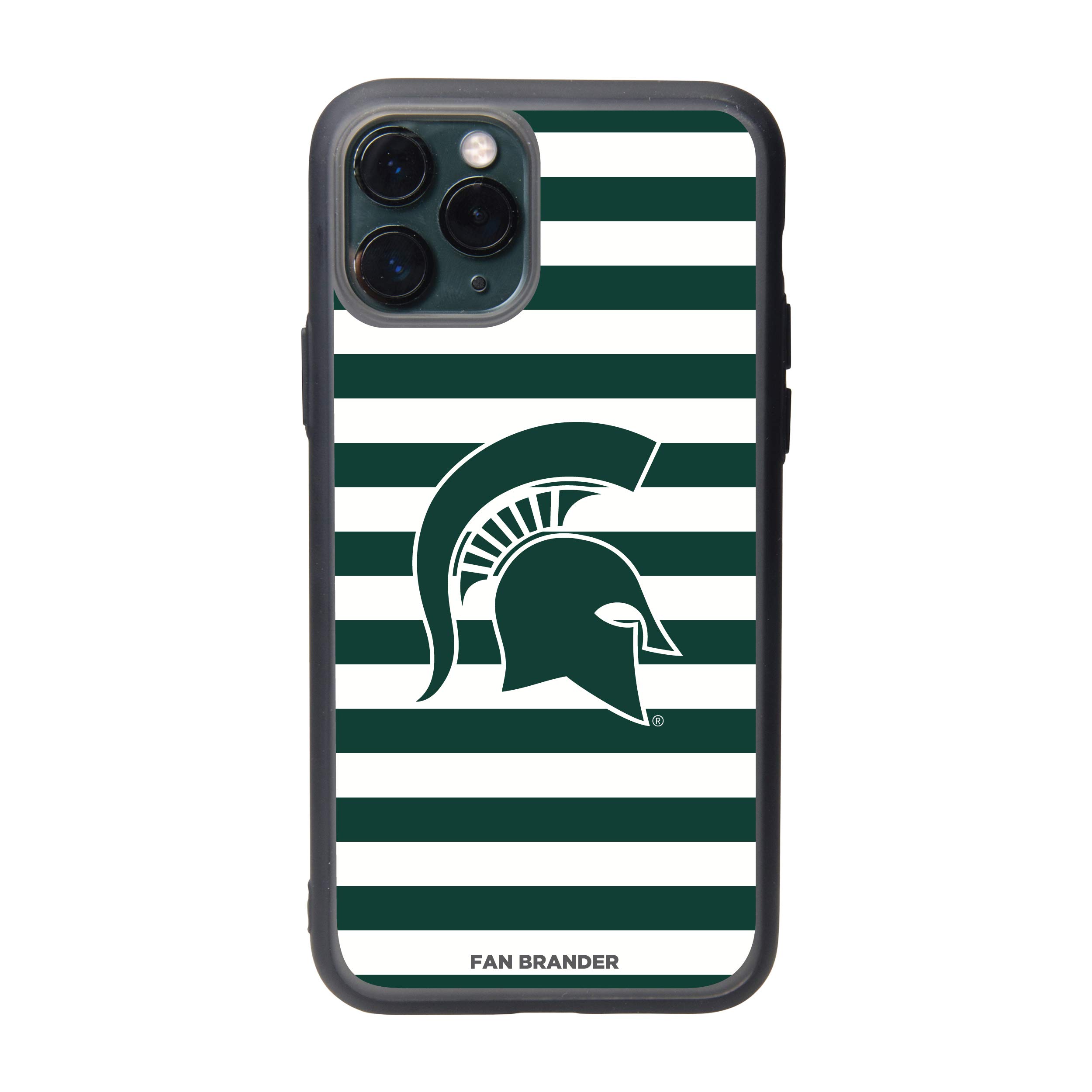 NCAA Phone Case with Stripes Design - Durable Fan Brander Case for iPhone & Samsung - Perfect for Game Day & School Spirit