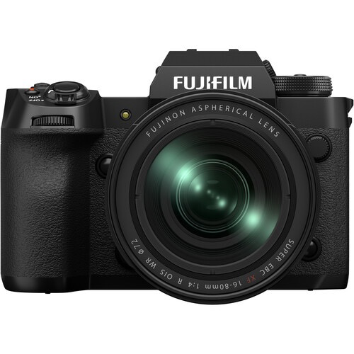 FUJIFILM X-H2 Mirrorless Camera Body (Black) with XF16-80mmF4 R OIS WR Lens Kit - Open Box - Perfect for Travel Photography & Professional Videography