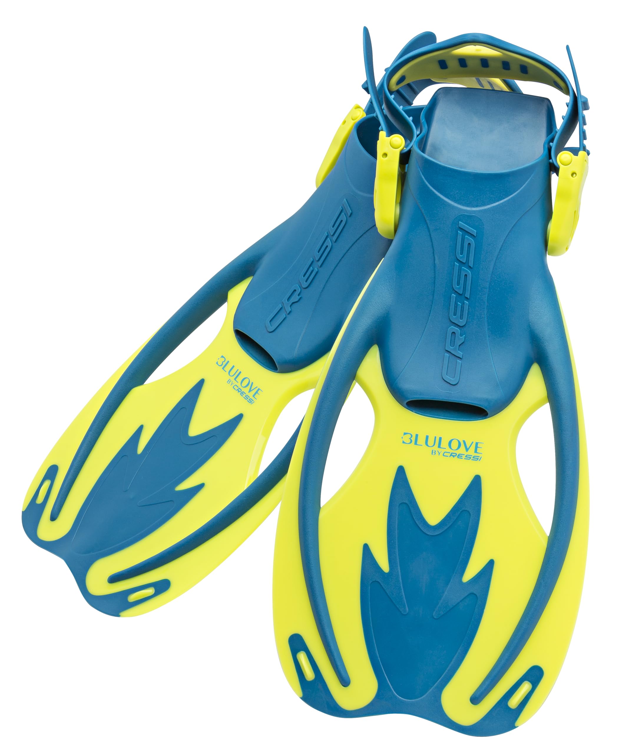 CRESSI Rocks Kids Snorkeling Set - Full Face Snorkel Mask, Fins & Snorkel for Children - Perfect for Pool, Beach & Ocean Swimming Adventures