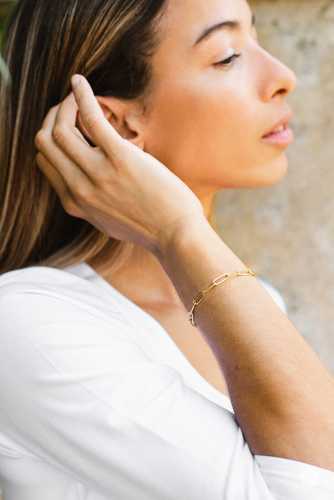 Vintage Paperclip Chain Bracelet for Women - Trendy Gold & Silver Jewelry for Everyday Wear, Gift Giving & Layering