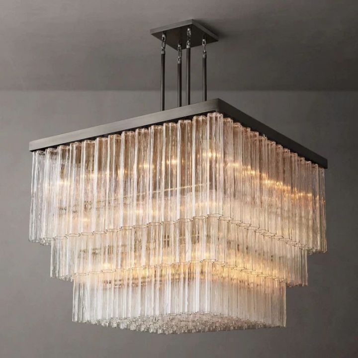 Besa Square Chandelier 45
