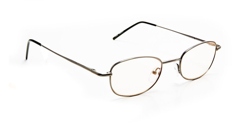 Blue Light Blocking Computer Glasses for Women & Men - Anti Glare, UV Protection, Lightweight Metal Frame with Tinted Lenses (+2.75 Strength) - Reduce Eye Strain for Office Work, Gaming & Screen Time