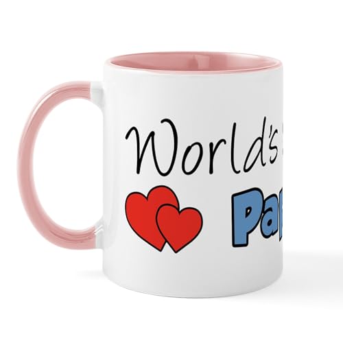 White/Pink Inside - World's Greatest Papou Mug